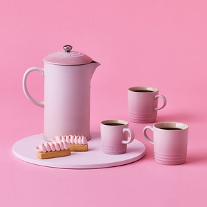 Le Creuset Shell Pink Stoneware Mug Image