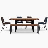Extending dining table sets