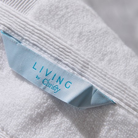 Catherine Lansfield White Zero Twist Towel image