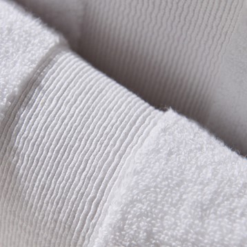 Catherine Lansfield White Zero Twist Towel Image