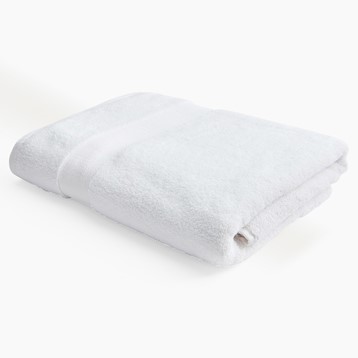 Catherine Lansfield White Zero Twist Towel Image