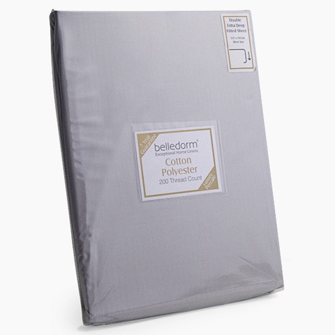 Percale Cloud Extra Deep Fitted Sheet