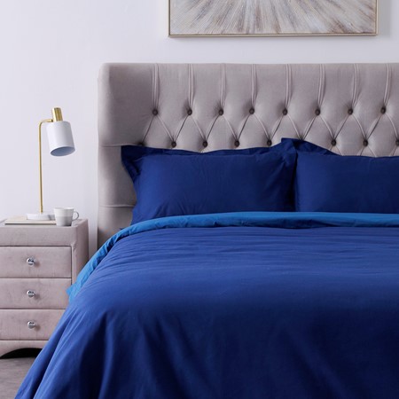 Percale Duvet Cover Set - Navy Airforce primary image