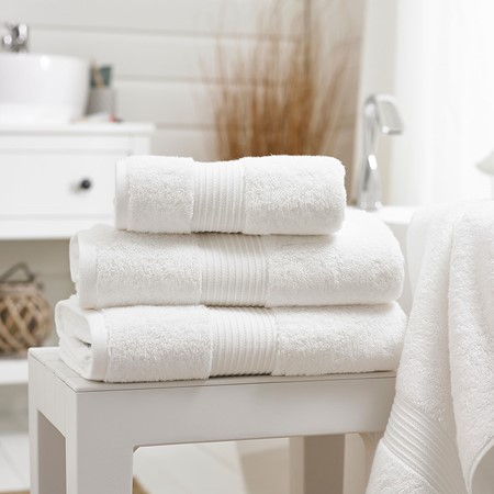 Deyongs Bliss White Towel Image
