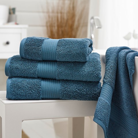 Deyongs Bliss Towel - Dark Blue