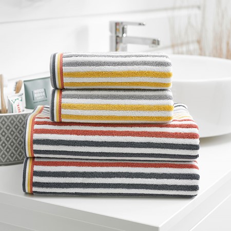 Hanover Mustard Stripe Towel primary image