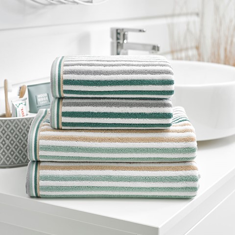 Hanover Seagrass Stripe Towel