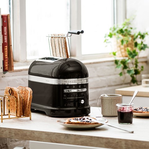 KitchenAid 2 Slot Black Toaster