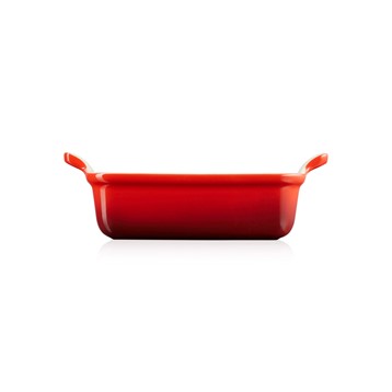 Le Creuset 19cm Cerise Stoneware Deep Rectangular Dish Image