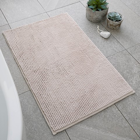 Catherine Lansfield Natural Bobble Bathmat