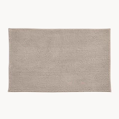 Catherine Lansfield Natural Bobble Bathmat