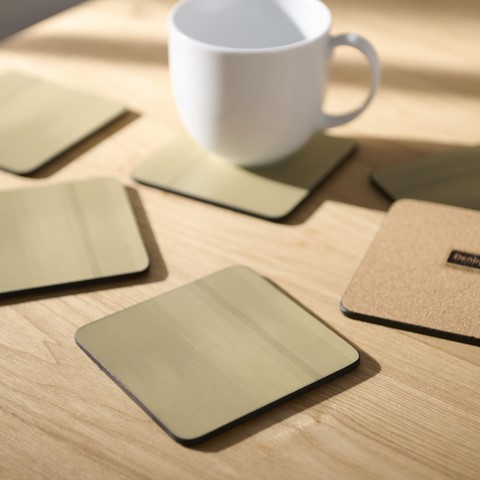 Denby Colours Set of 6 Natural Coasters