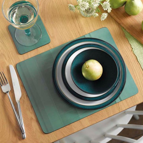 Denby Colours Green Placemats Set of 6