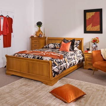 Riva Paoletti Meridian Pumpkin & Mocha Cushion Image