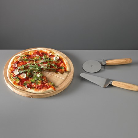 James Martin Pizza Board And Cutter Set primary image