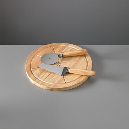 James Martin Pizza Board And Cutter Set image