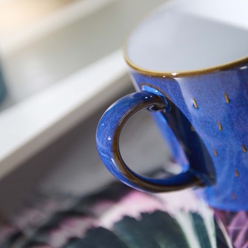 Denby Imperial Blue Cascade Mug Image