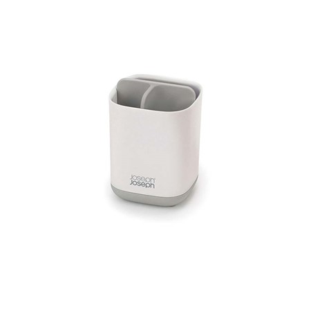 Joseph Joseph White & Grey EasyStore Toothbrush Holder image