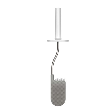 Joseph Joseph White & Grey Flex Toilet Brush Image