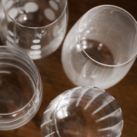 Mikasa Cheers Stemless Wine Glasses - Set of 4