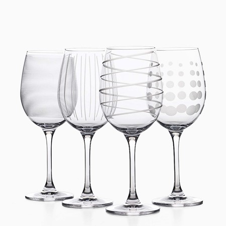 Mikasa Cheers White Wine Glasses - Set of 4 image