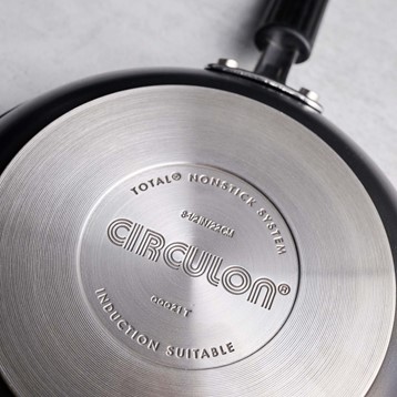 Circulon Total Hard Anodised Aluminium Frying Pan - 25cm Image