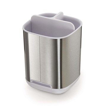 Joseph Joseph Steel Easystore Toothbrush Holder Image