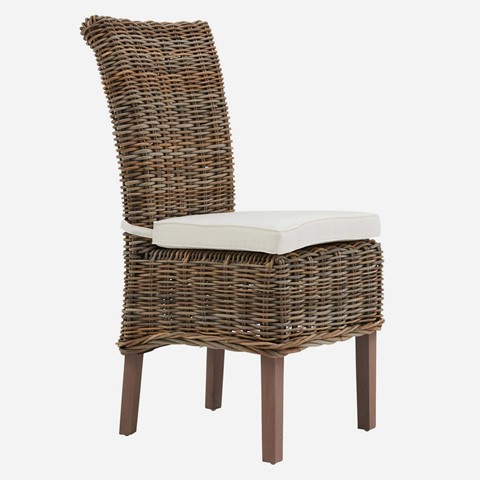 Arundel Wicker Chair with Cushion