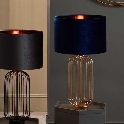 Dania French Wire Table Lamp Base