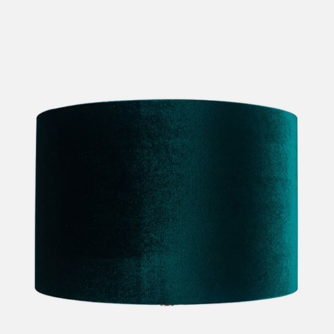 Bow Forest Velvet Cylinder Shade