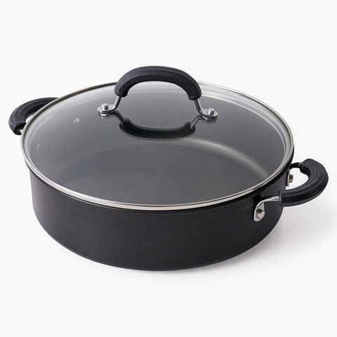 Circulon Total Hard Anodised Sauteuse Pan - 28cm