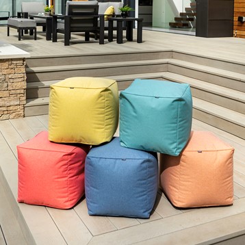 Yellow Weatherproof Cube Image