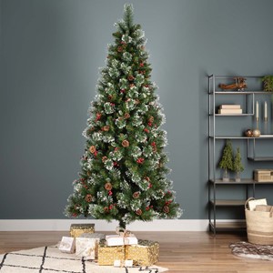 Ipswich Pine Snowy Christmas Tree Image