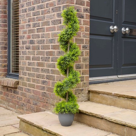 Artificial Cypress Topiary Twirl Tree primary image