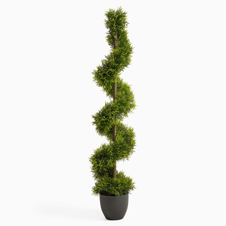 Artificial Cypress Topiary Twirl Tree image