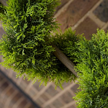 Artificial Cypress Topiary Twirl Tree Image