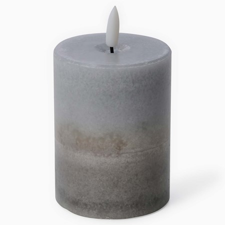 Luxe Natural Glow Stone LED Candle image