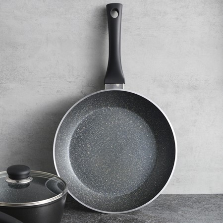 Black Marble Non-Stick Frying Pan primary image