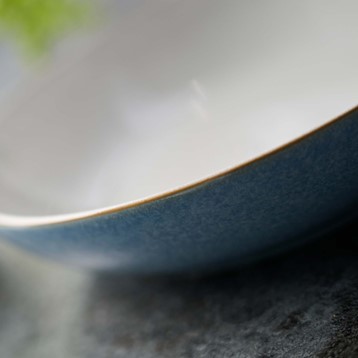 Denby Elements Blue Pasta Bowl Image