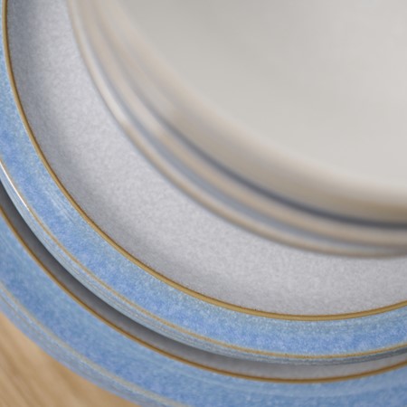Denby Elements 12 Piece Tableware Set - Blue image