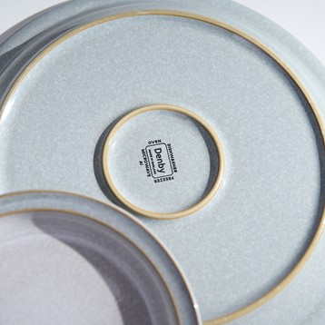 Denby Elements Light Grey Dinner Plate Image