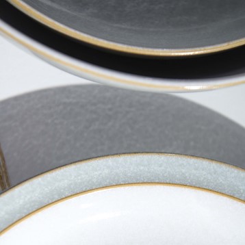 Denby Elements Light Grey Dinner Plate Image