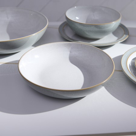 Denby Elements Light Grey Pasta Bowl primary image
