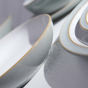 Denby Elements Light Grey Pasta Bowl Image