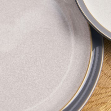 Denby Elements Fossil Grey Dinner Plate Image