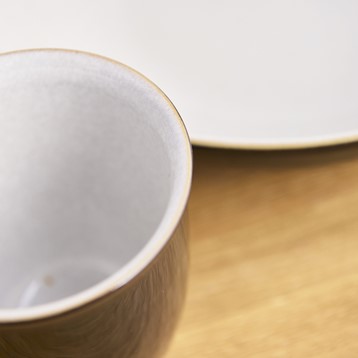 Denby Elements Fossil Grey Coffee Mug Image