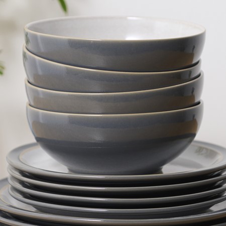 Denby Elements Rice Bowl - Fossil Grey primary image
