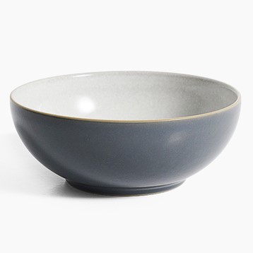 Denby Elements Coupe Cereal Bowl - Fossil Grey Image