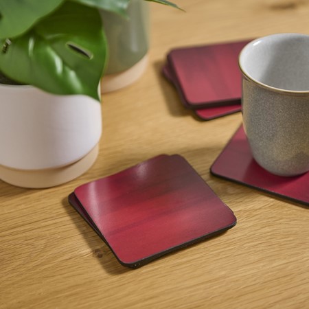 Denby Colours Set of 6 Red Coasters primary image