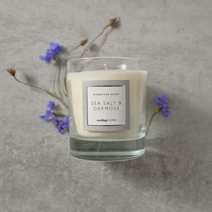 Sterling Home Fragrance Sea Salt & Oakmoss Candle Image